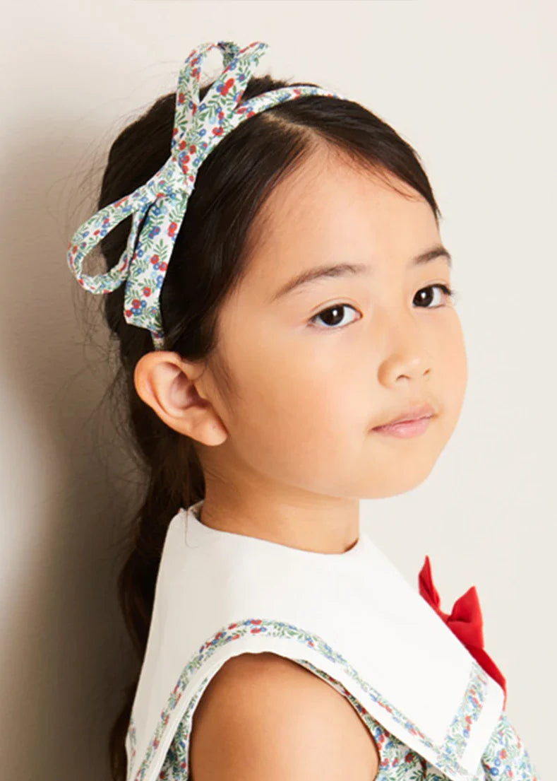 The Evelyn Floral Trapeze Dress Girl Look Look from Pepa London US