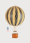 Striped Medium Hot Air Balloon in Black Toys  from Pepa London US