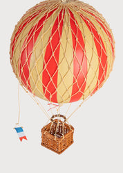 Striped Medium Hot Air Balloon in Red TOYS from Pepa London US