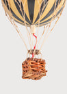Striped Small Hot Air Balloon in Black Toys  from Pepa London US