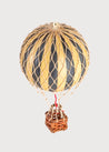 Striped Small Hot Air Balloon in Black Toys  from Pepa London US