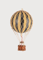 Striped Small Hot Air Balloon in Black TOYS from Pepa London US