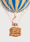 Striped Small Hot Air Balloon in Blue Toys from Pepa London US