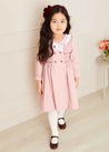 The Pink Hand Smocked Dress Girl Look Look  from Pepa London US