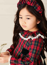 The Belgravia Tartan Dress Baby Girl Look Look from Pepa London US