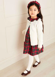 The Belgravia Tartan Dress Baby Girl Look Look from Pepa London US