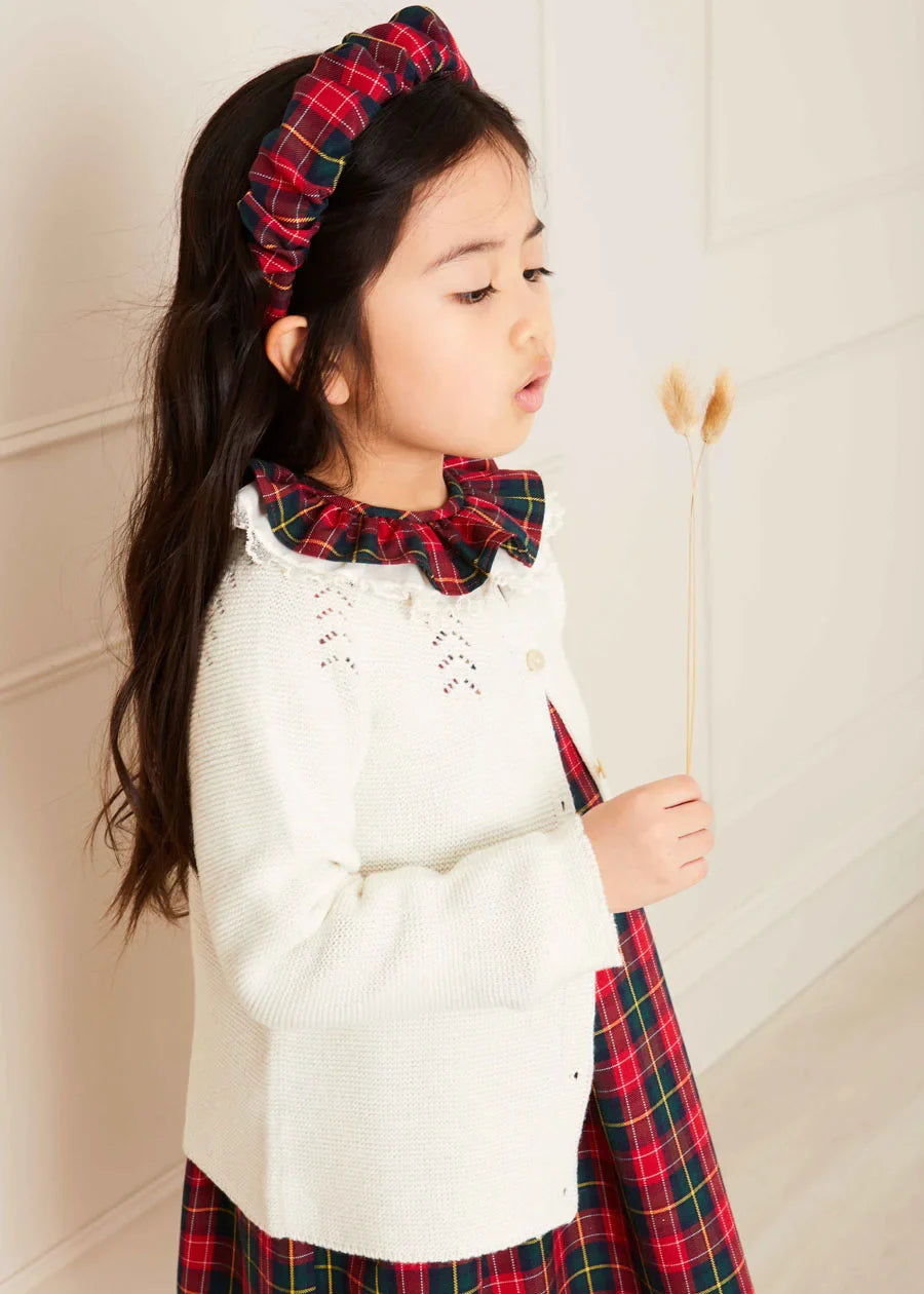 The Belgravia Tartan Dress Baby Girl Look Look from Pepa London US