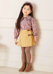 The Beatrice Floral Blouse and Skirt Girl Look LOOK from Pepa London US
