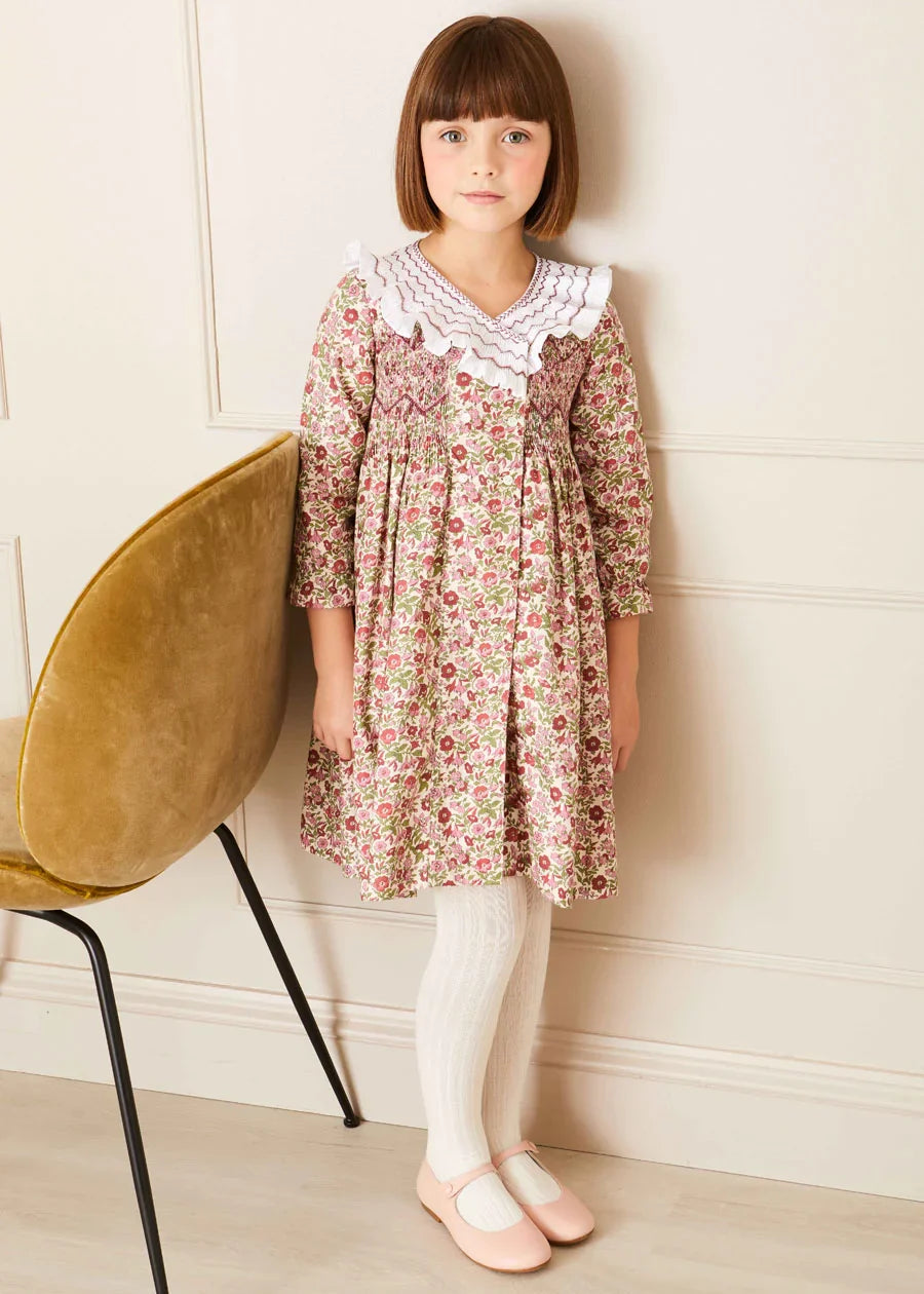 Ribbed Knitted Tights in Cream (0mths-10yrs) Tights from Pepa London US