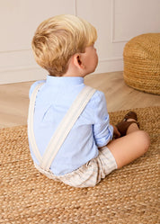 The Percy Shorts Toddler Boy Look With Braces Look from Pepa London US