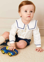The Blue Mariner Set Baby Boy Look LOOK from Pepa London US