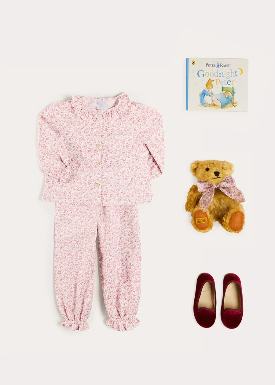 The Jane Floral Pyjamas Toddler Girl Look