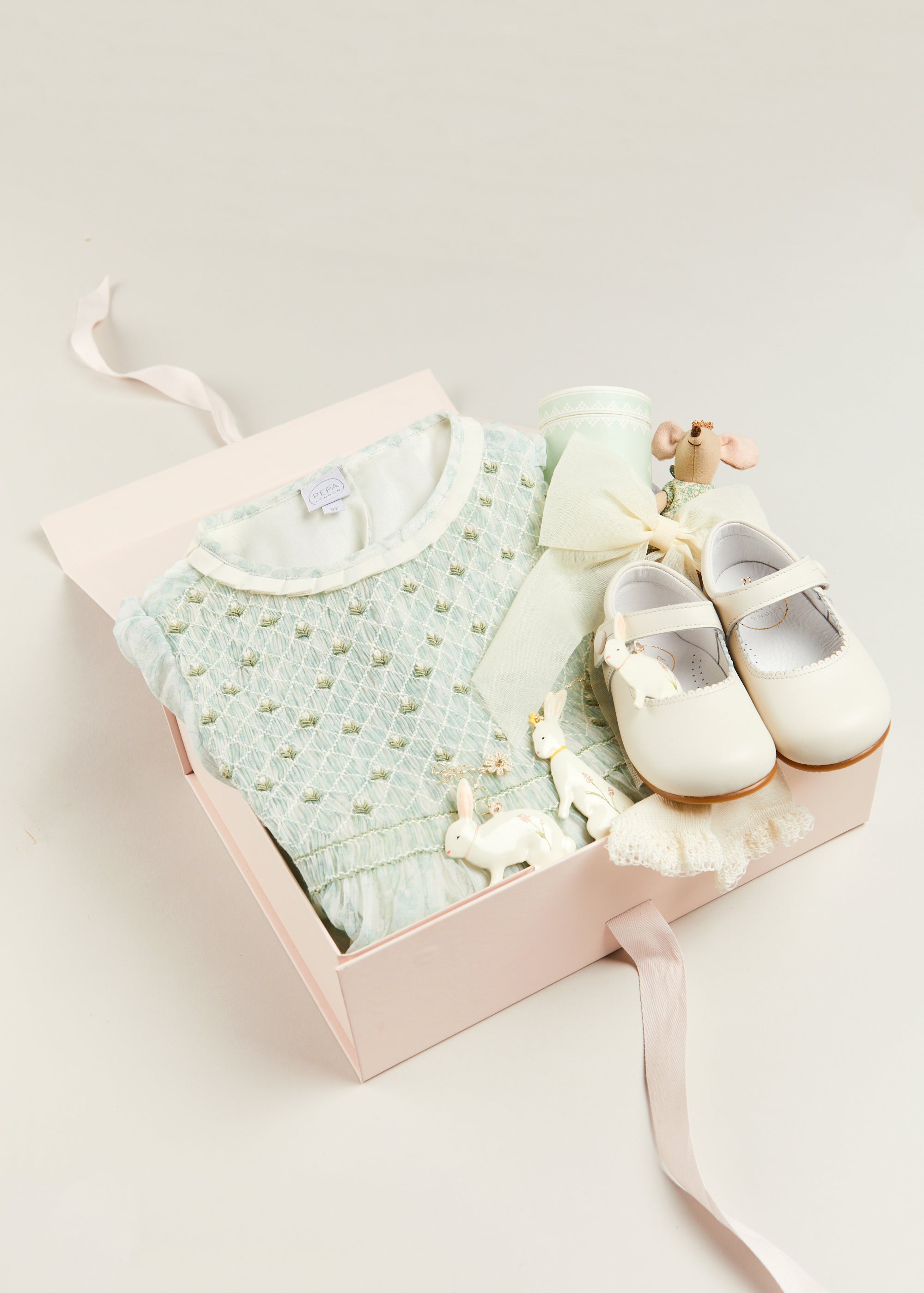 The Constance Floral Party Set in Green LOOK from Pepa London US