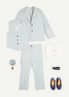 The Three Piece Suit Gift Set in Blue Look  from Pepa London US