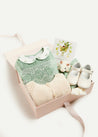 The Traditional Handsmocked Gift Set in Green Look  from Pepa London US