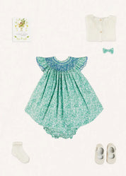The Adelaide Dress Baby Girl Look Look from Pepa London US