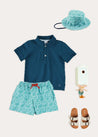 The Adelaide Swim Shorts Boy Look Look from Pepa London US