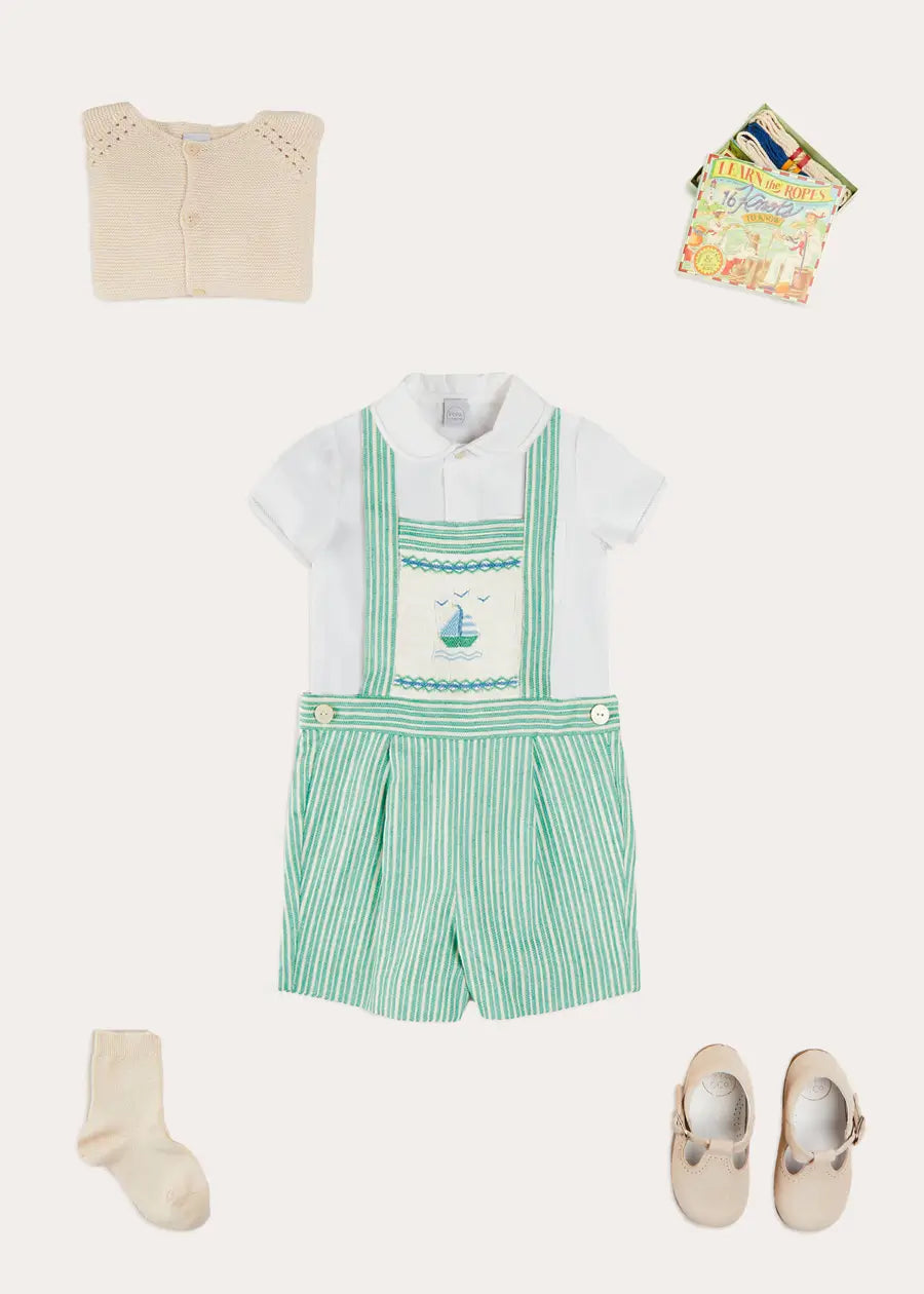 The Cheyne Dungarees Toddler Boy Look Look from Pepa London US