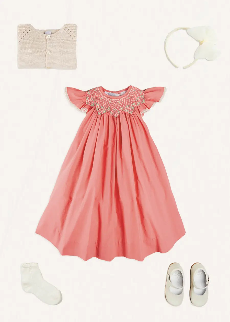 The Coral Dress Toddler Girl Look Look from Pepa London US