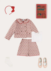 The Iris Jacquard Girl Look Look from Pepa London US
