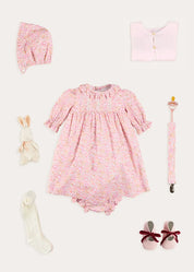 The Nellie Floral Dress Newborn Look