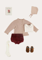 The Peter Pan Collar Baby Boy Bodysuit Look