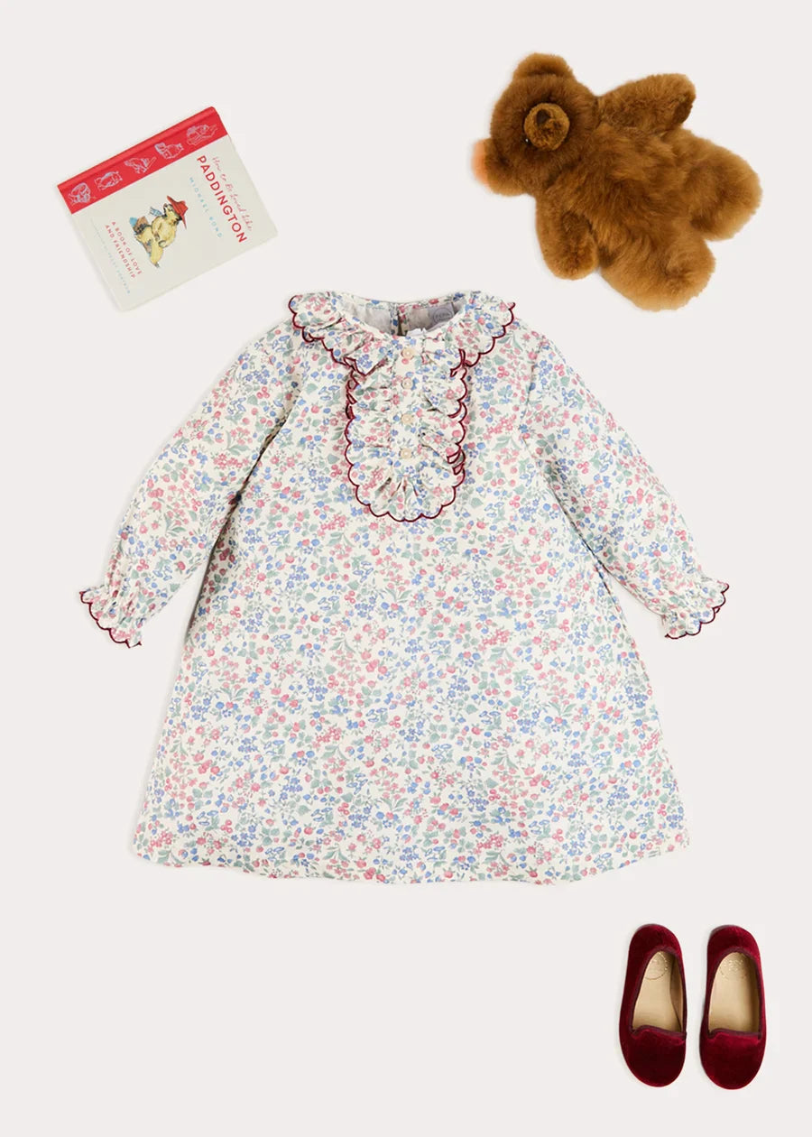 The Rebecca Floral Night Dress Toddler Girl Look