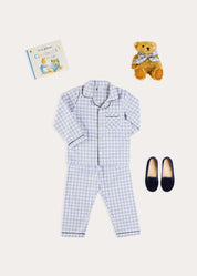 The Wilfred Check Pyjama Set Toddler Boy Look