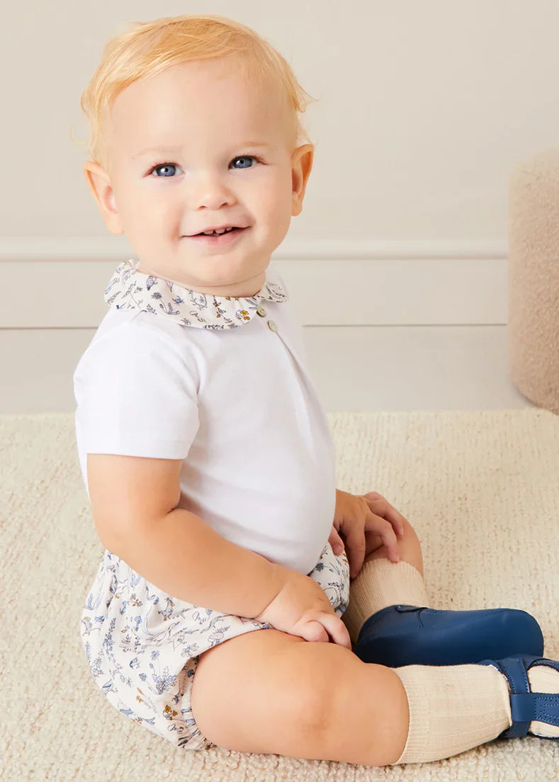 The Whale Striped Jumper Baby Boy Look Look from Pepa London US