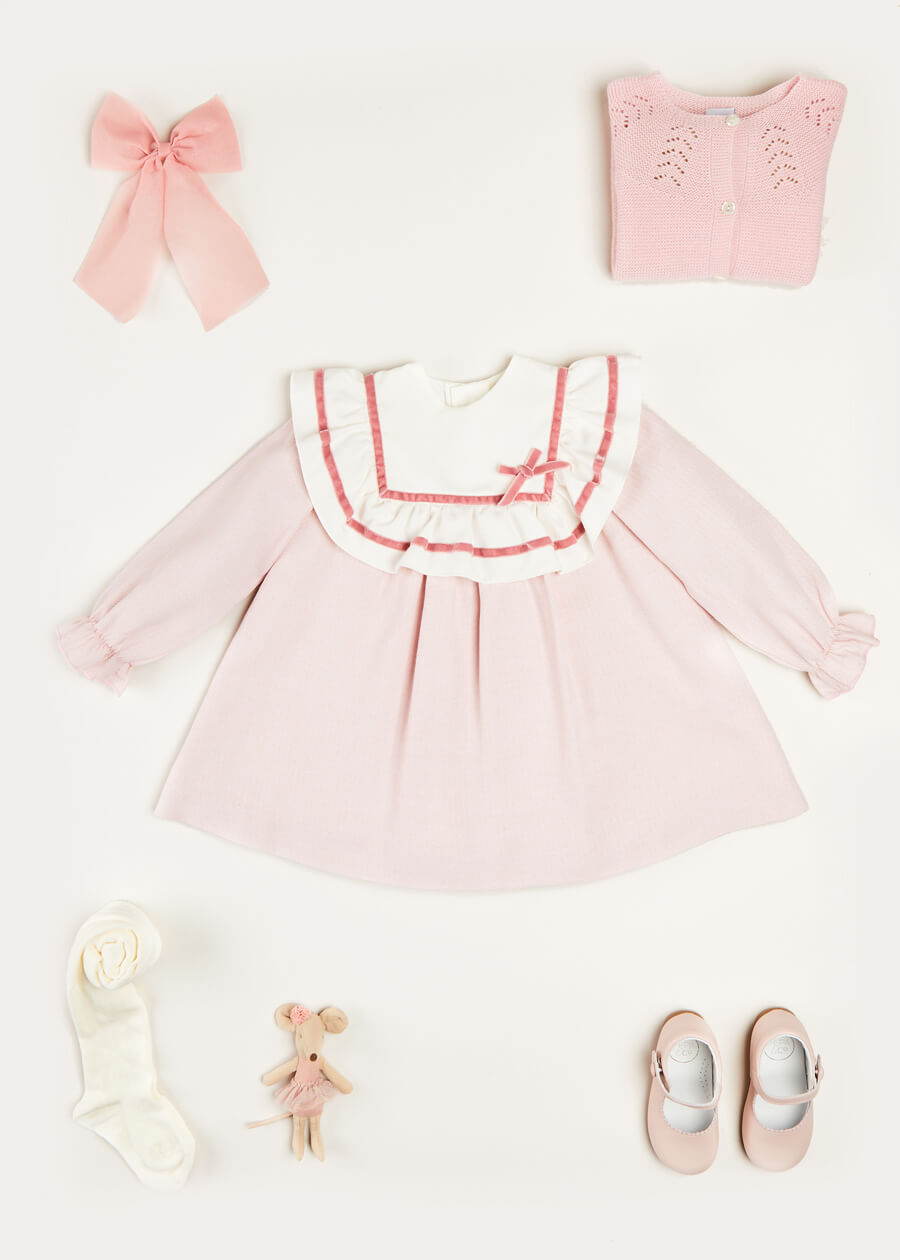 Ruffle Trapeze Gift Set in Pink Look  from Pepa London US