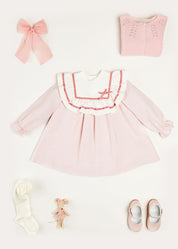 Ruffle Trapeze Gift Set in Pink Look  from Pepa London US