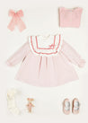 Ruffle Trapeze Gift Set in Pink Look  from Pepa London US