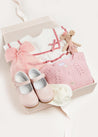 Ruffle Trapeze Gift Set in Pink Look  from Pepa London US