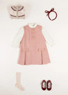 Mary Jane Baby Shoes in Burgundy (20-24EU) Shoes from Pepa London US