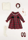 The Belgravia Tartan Dress Baby Girl Look Look  from Pepa London US