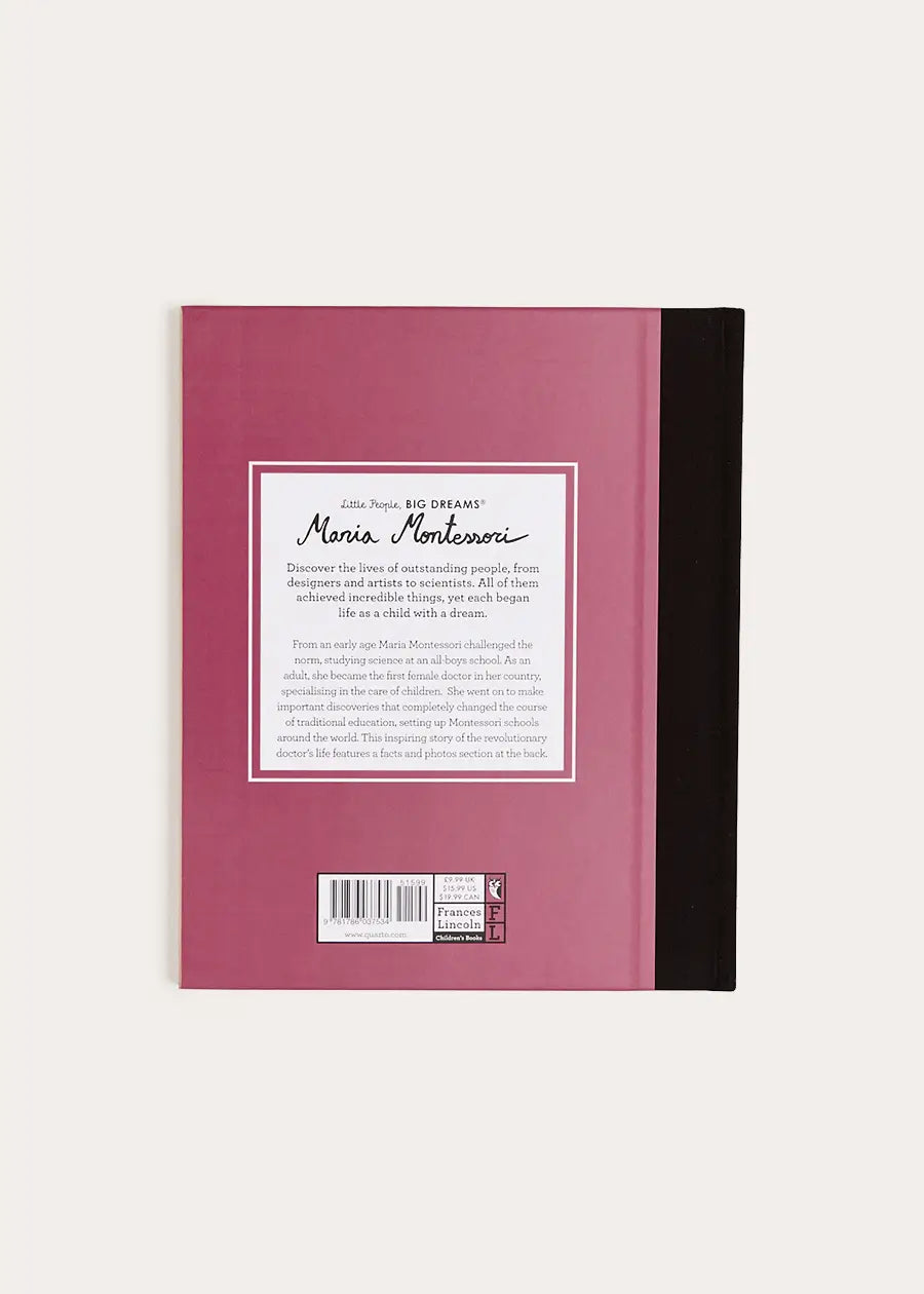 Little People, Big Dreams Maria Montessori Book BOOKS from Pepa London US