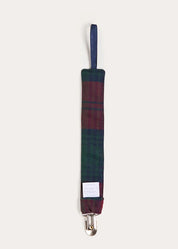 Grovesnor Tartan Dummy Clip Dummy Clip in Red (OS) Accessories from Pepa London US