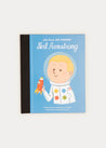 Little People, Big Dreams - Neil Armstrong Book in Navy BOOKS from Pepa London US