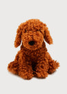 Cooper Doodle Dog Soft Toy in Brown   from Pepa London US