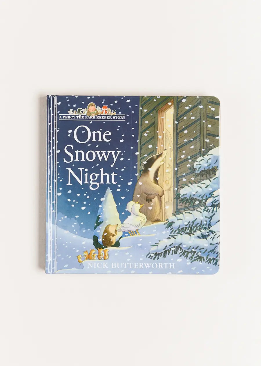 One Snowy Night Book in Navy Books from Pepa London US