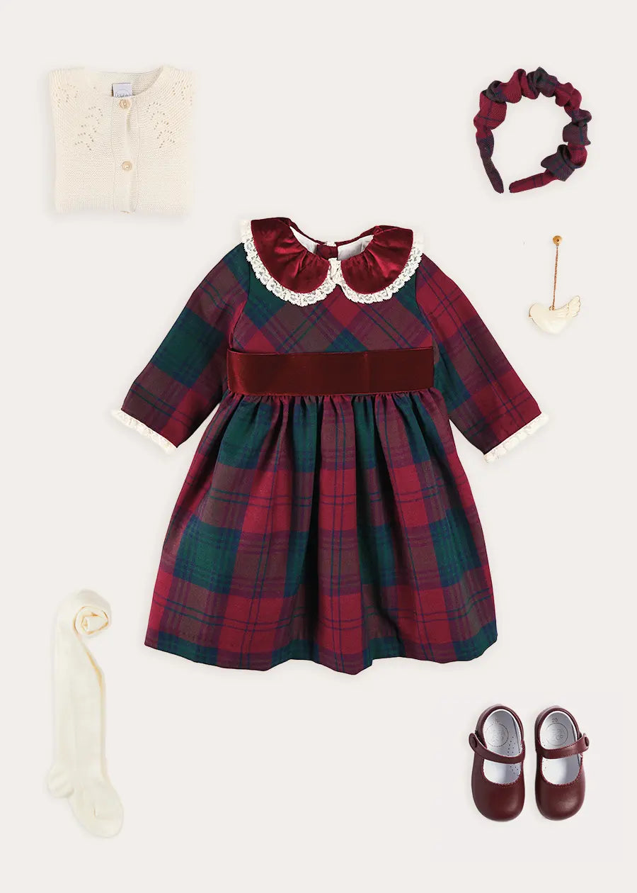 The Grosvenor Tartan Dress Girl Look LOOK from Pepa London US