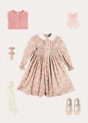 The Viola Floral Dress Girl Look