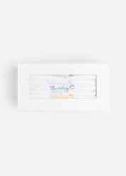 White Bibs Seven Days A Week Set GIFT SETS from Pepa London