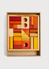 Wooden Blocks in Red Toys  from Pepa London US