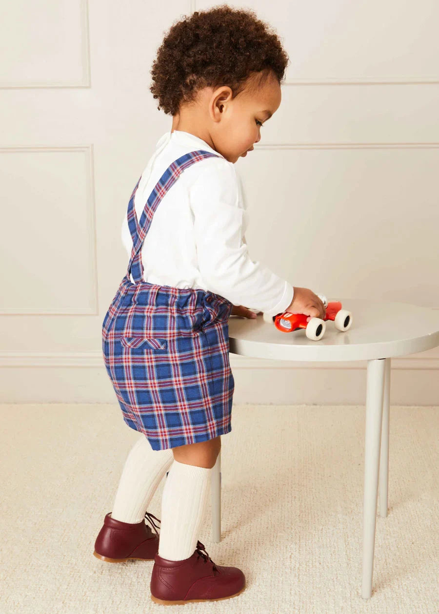 The Burgundy Doggy Intarsia Jumper Baby Boy Look LOOK from Pepa London US