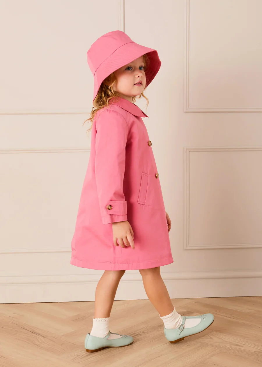 Rain Hat in Raspberry (S-L) Accessories from Pepa London US