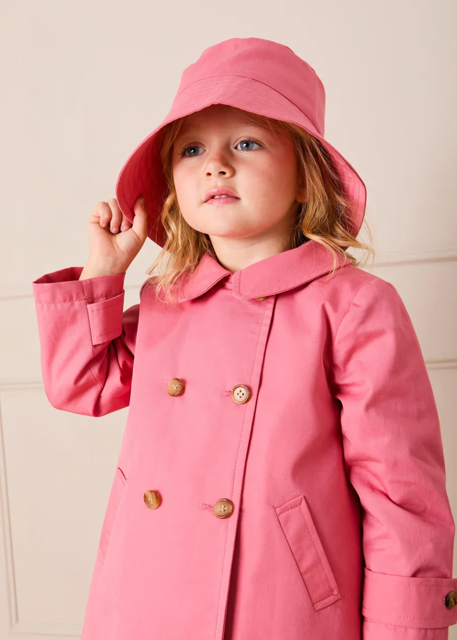 Rain Hat in Raspberry (S-L) Accessories from Pepa London US
