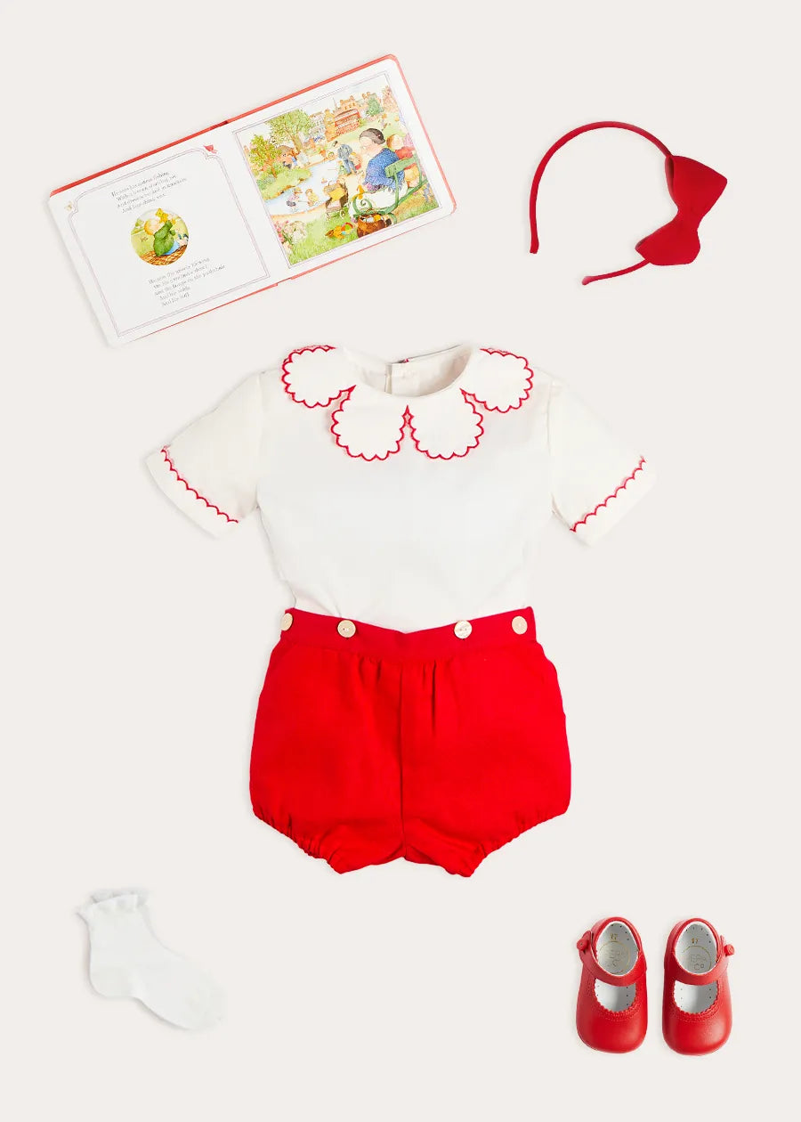 The Dahlia Baby Girl Two Piece Look Look from Pepa London US