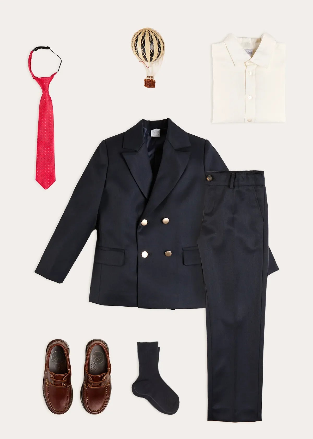 The Navy Suit Boy Look Look from Pepa London US