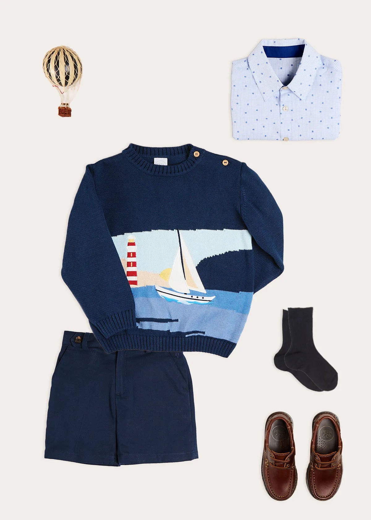 The Seaside Jumper Boy Look Look from Pepa London US
